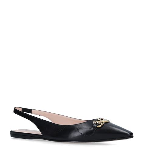 gucci flat shoes beige|harrods Gucci flats for women.